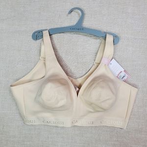 NWT Cacique Unlined Full Coverage No Wire Bra, Size 40C